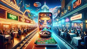 Meja Dragon Tiger dengan dealer langsung dan kartu yang ditampilkan secara real-time